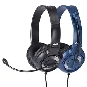 AVID Products AE-55 Headset Available in Blue and Black Colors