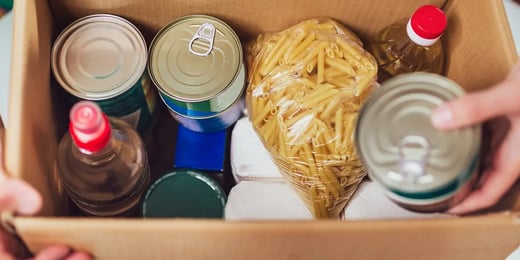 AVID Supports Local Food Drive