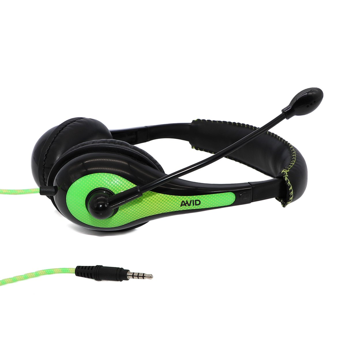 AE-36 Headset - Green - Side - 3.5mm