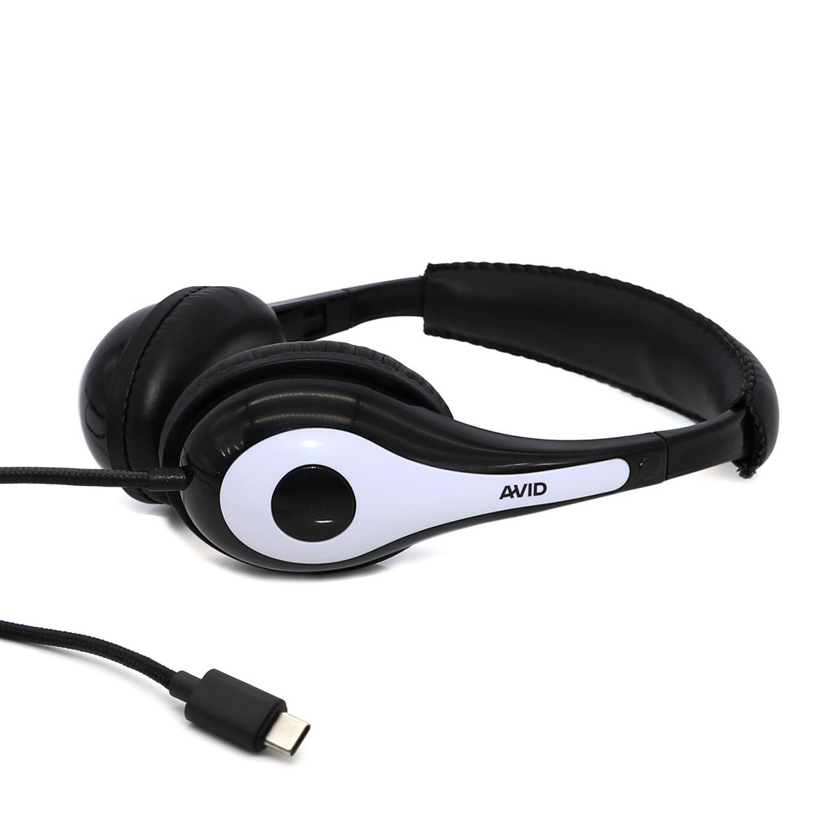 AE-35 Headphones - White - USB-C Side