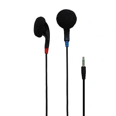 JS-75 Earbuds - 3.5mm - Black