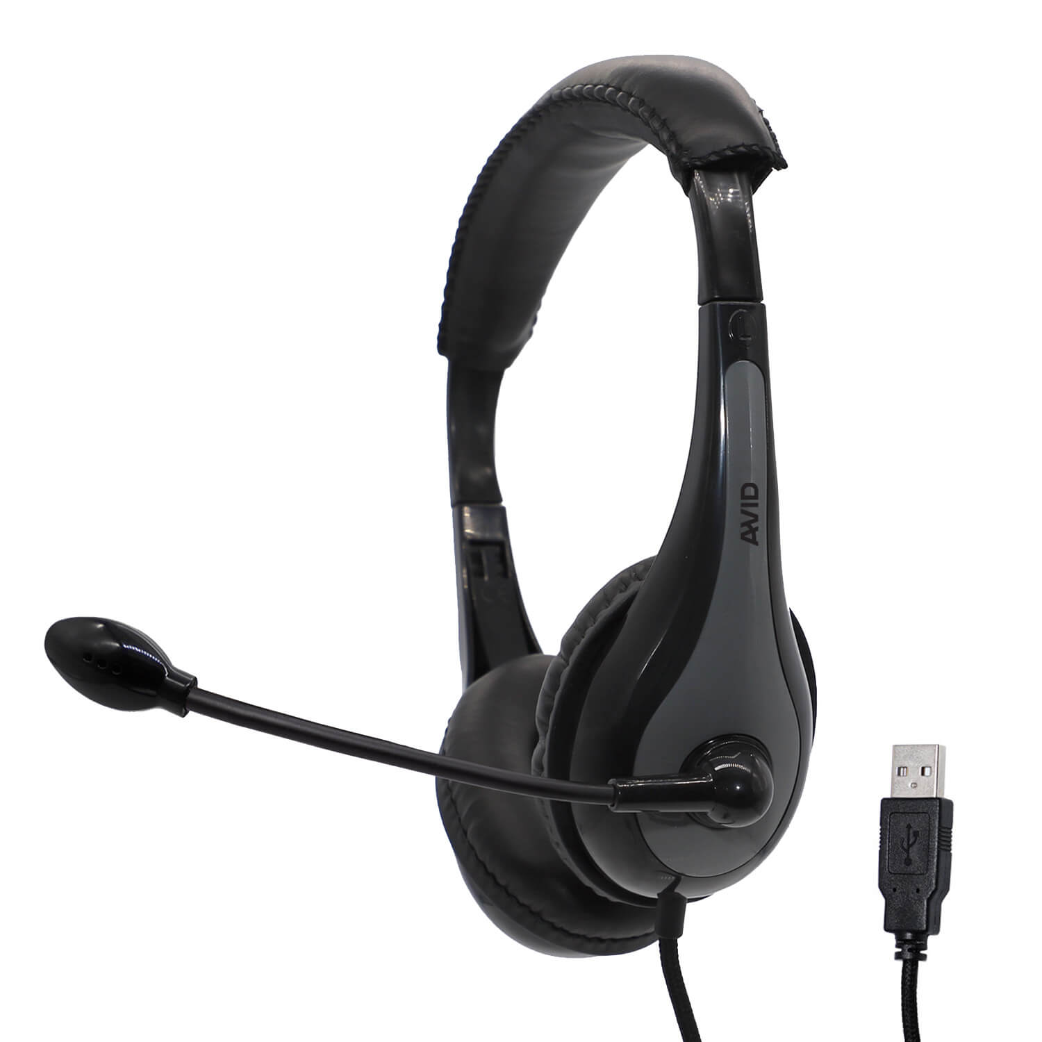 AE-39 Headset - USB-A - Black/Gray