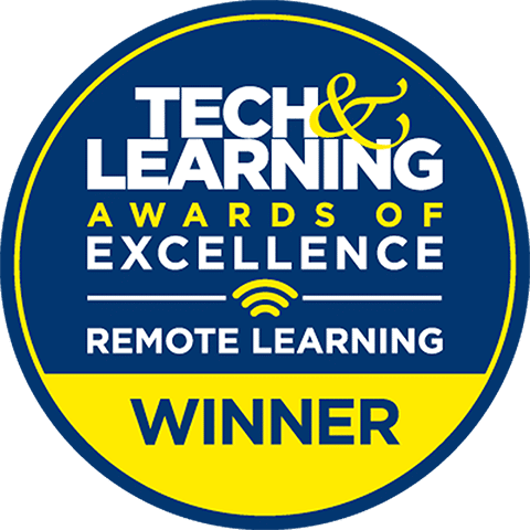 Tech & Learning Winner Award for Remote Learning